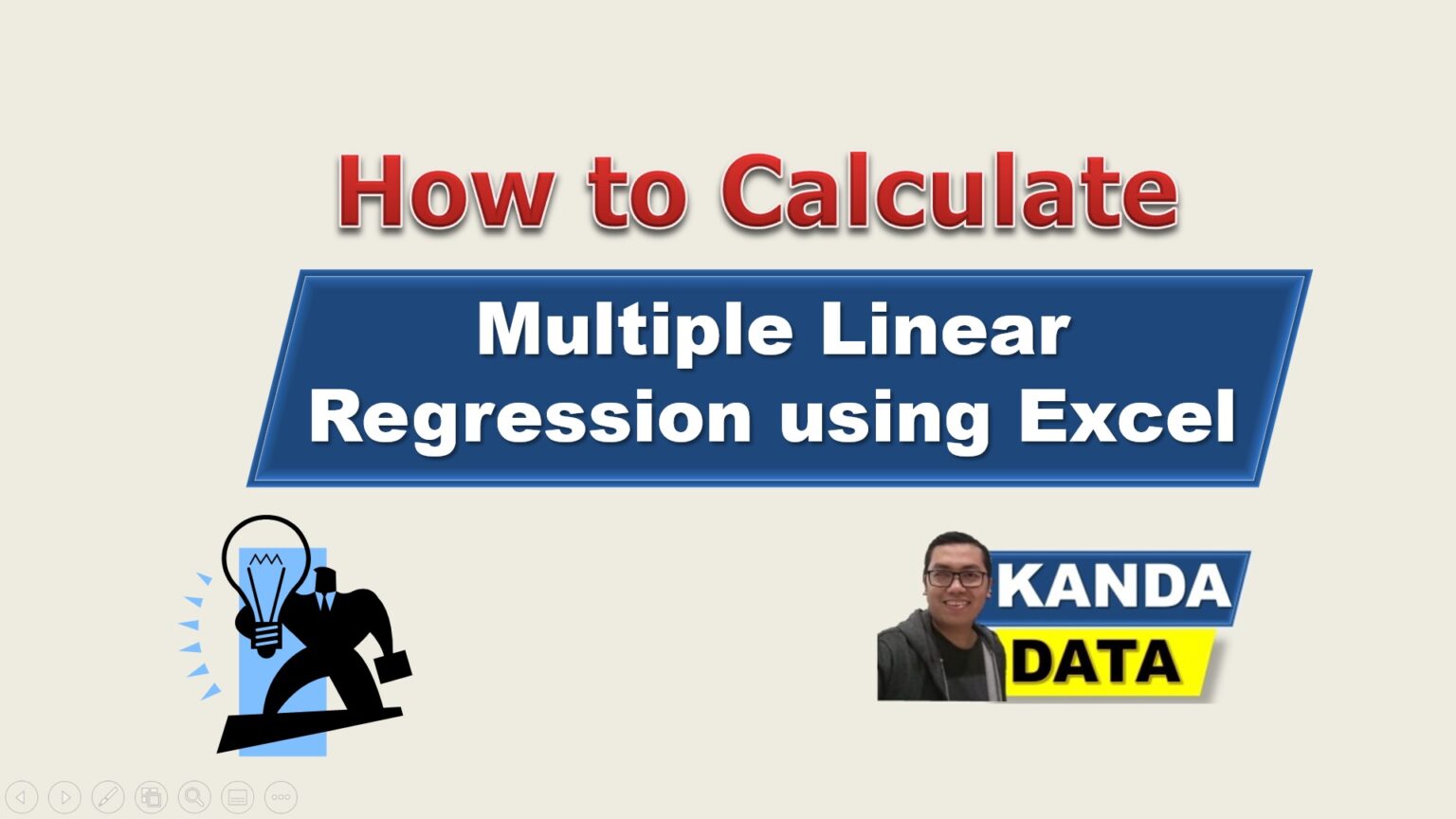 calculate multiple linear regression equation manually