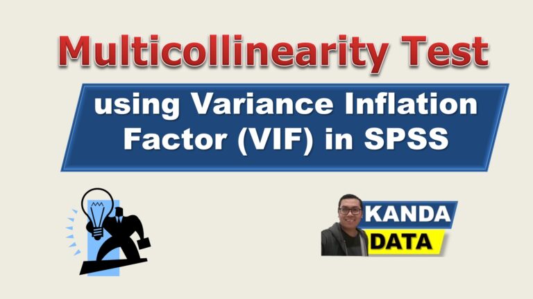 Multicollinearity Test using Variance Inflation Factor (VIF) in SPSS